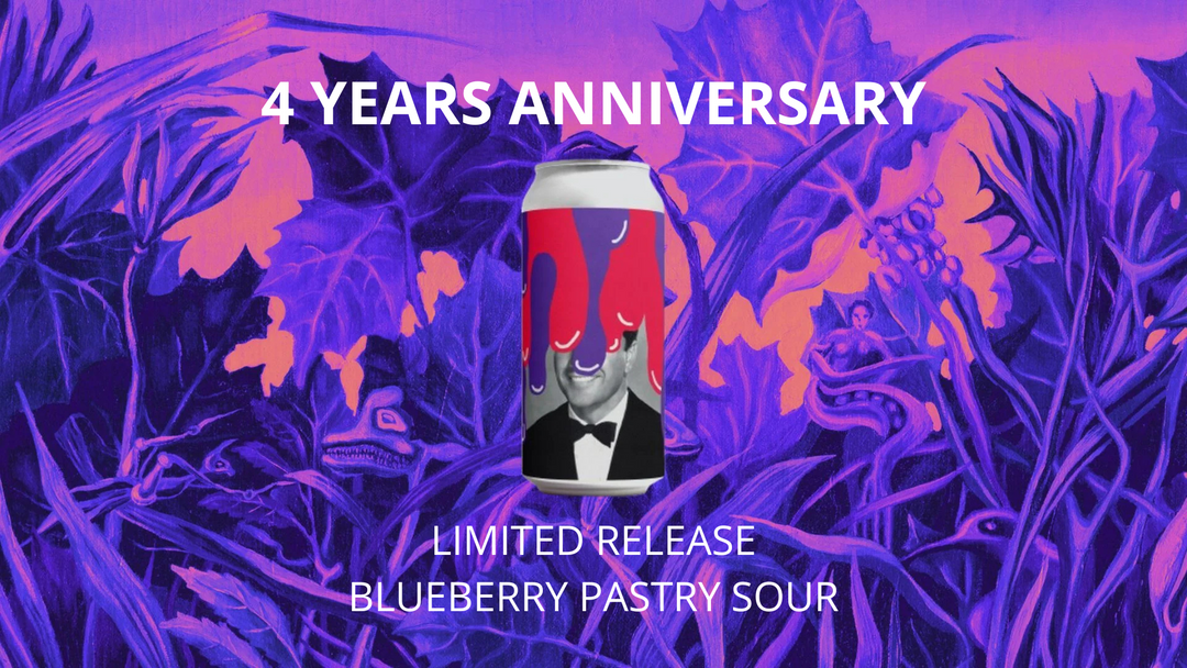4 YEARS ANNIVERSARY BEER RELEASE